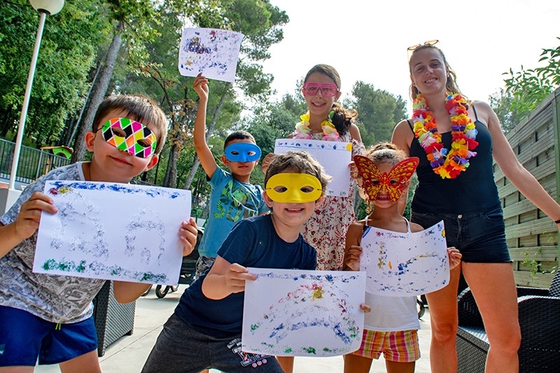 Activités pour enfant au camping familial